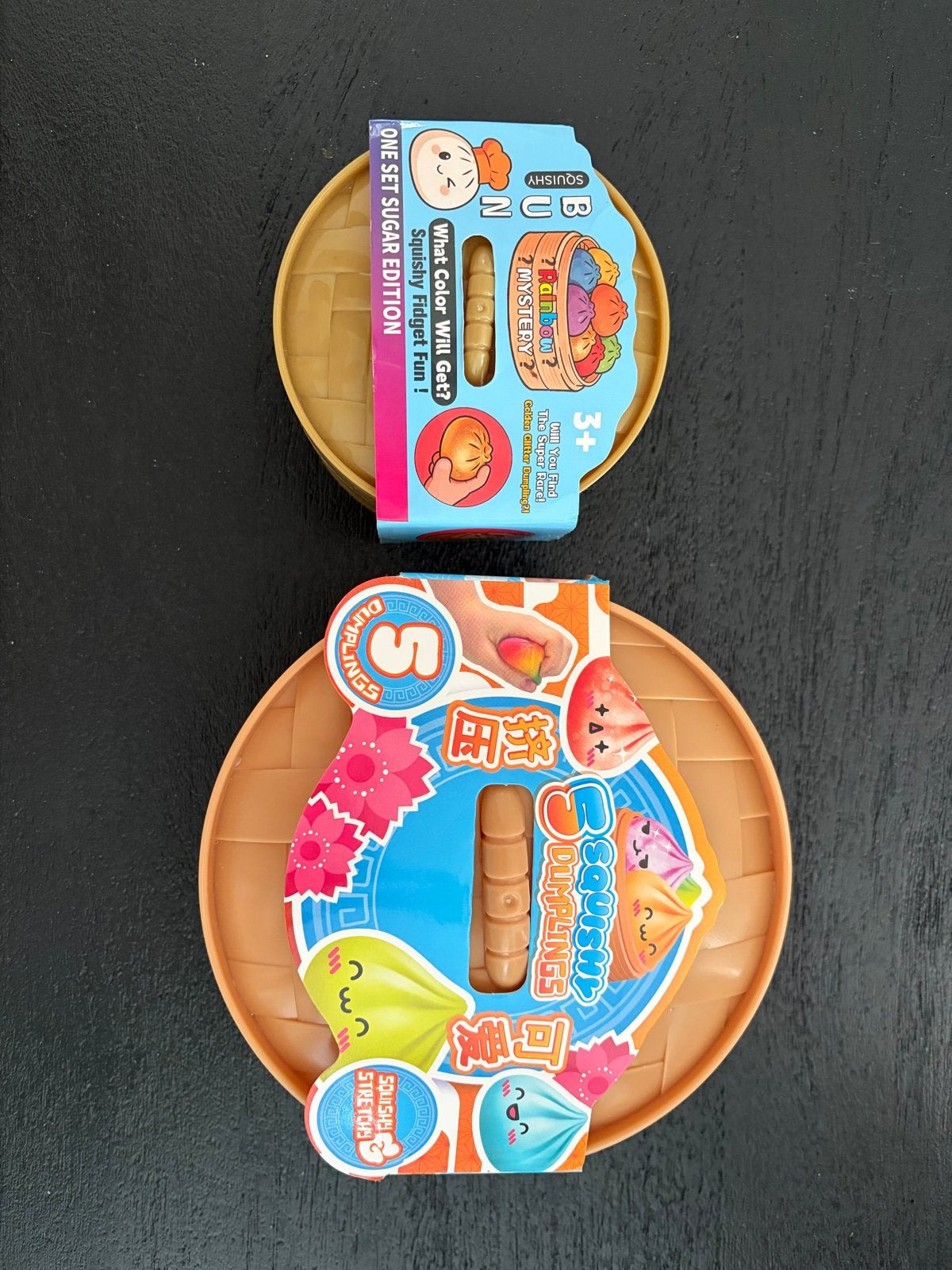 Squishy Dumplings en Bun - Stressvermindering Speelgoed, Ophalen, Nieuw, Jongen of Meisje