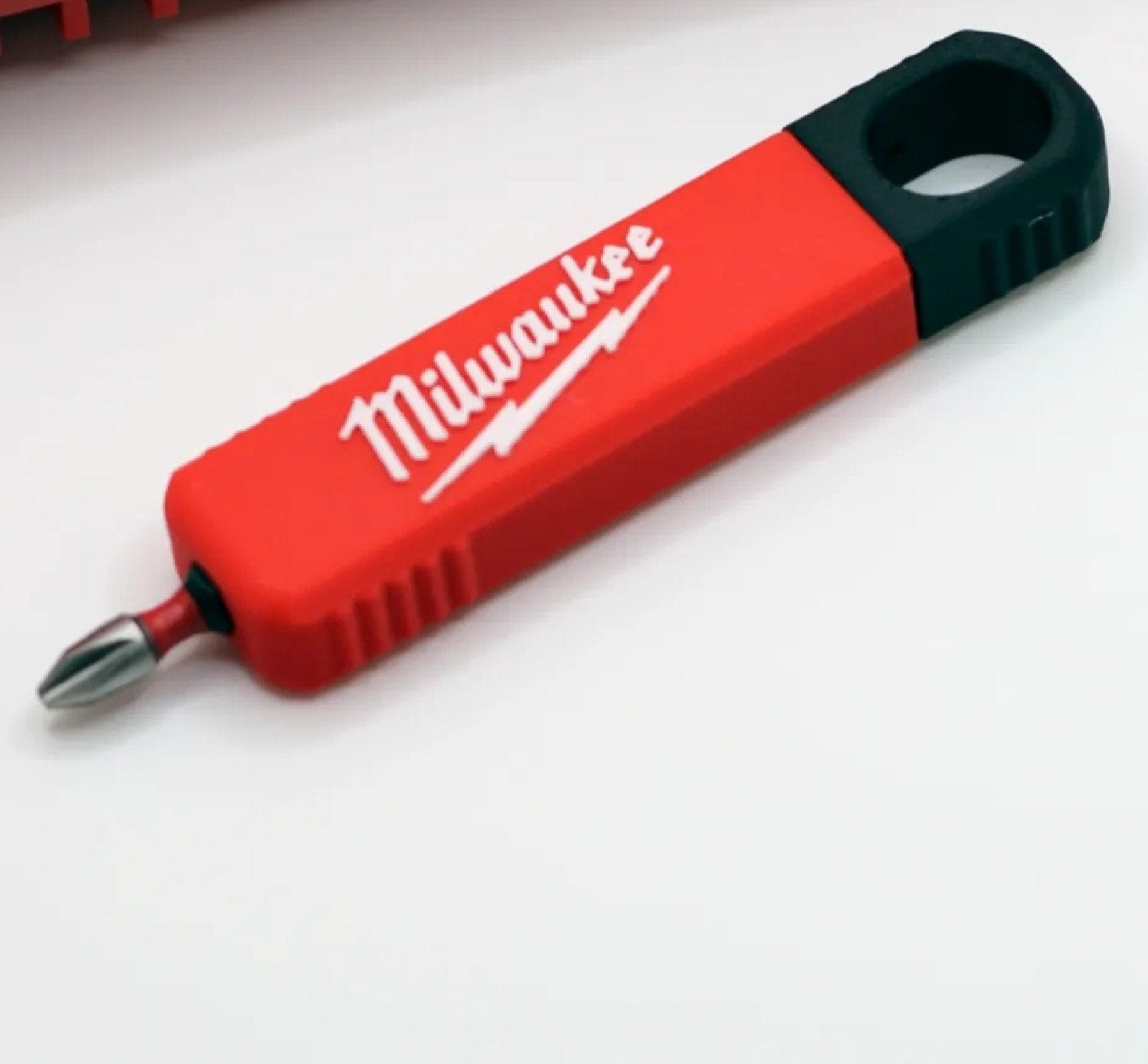Milwaukee bit schroevendraaier met bithouder, Ophalen of Verzenden, Nieuw, Milwaukee