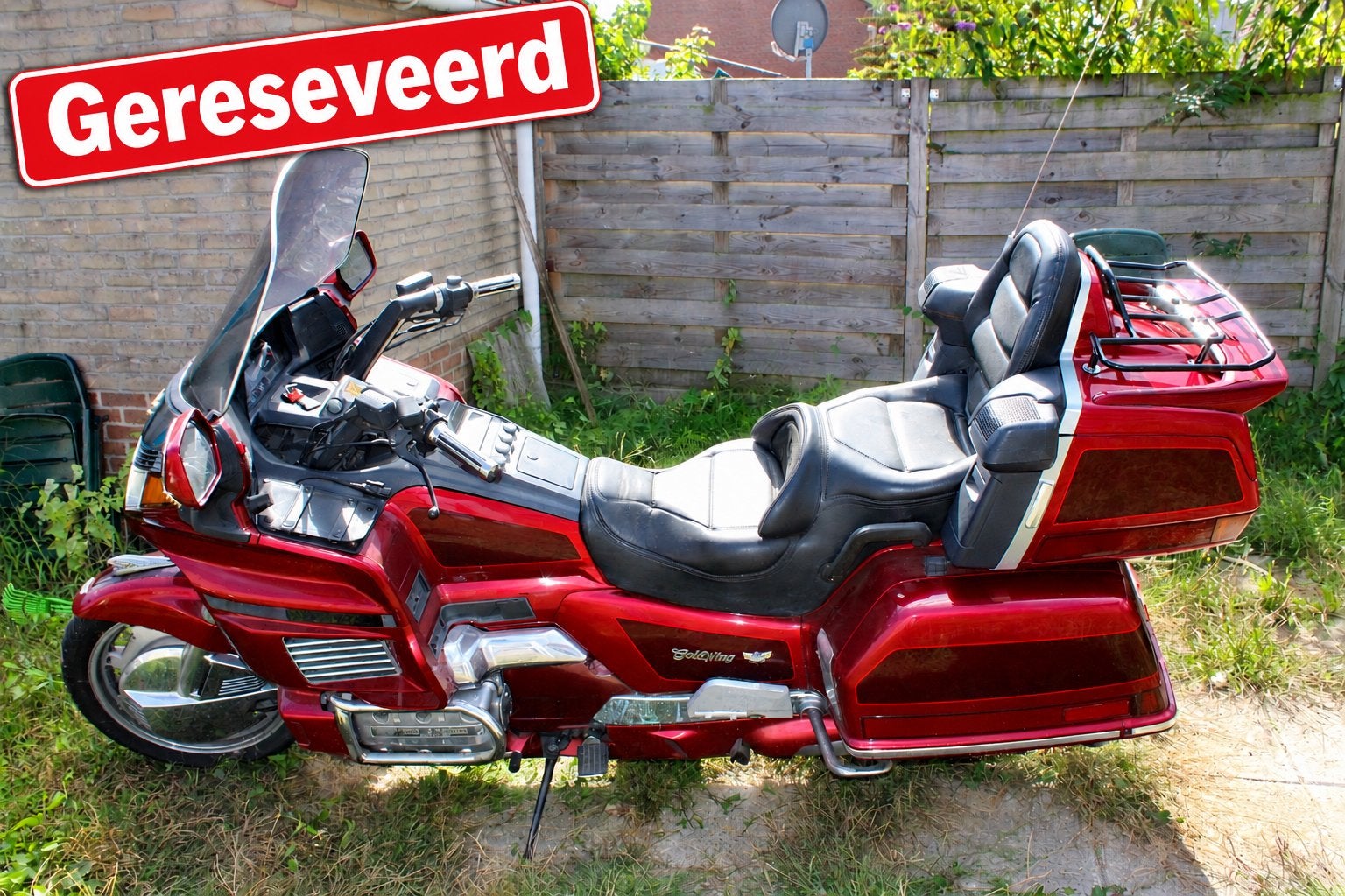 Honda Goldwing 1500 InterstateSE | 1993 | Rood | 41.522 Mile, Motorrijbewijs A, Gebruikt, 1500 cc, Particulier