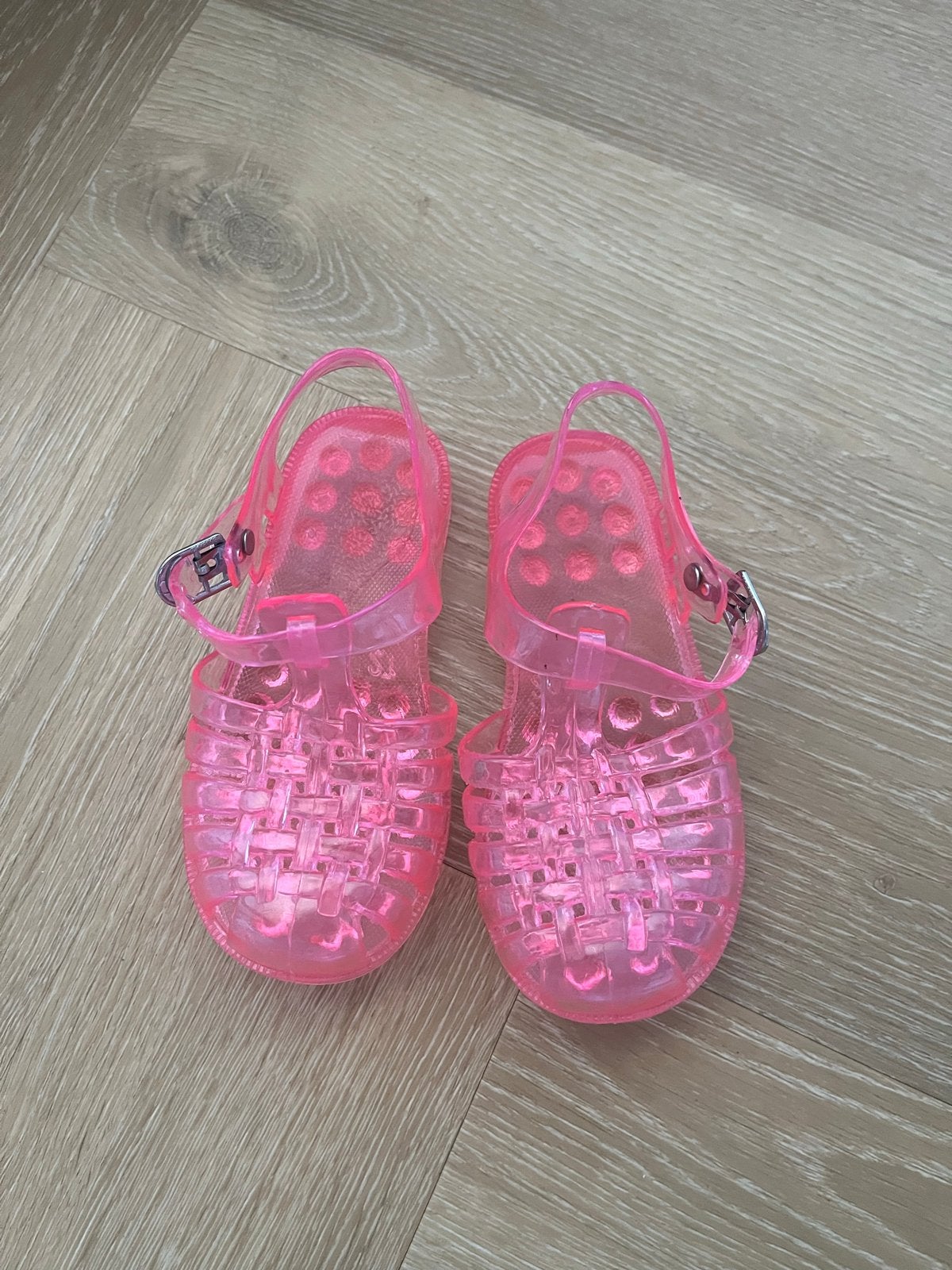Roze plastic waterschoentjes maat 27, Ophalen of Verzenden, Gebruikt, Meisje, Overige typen