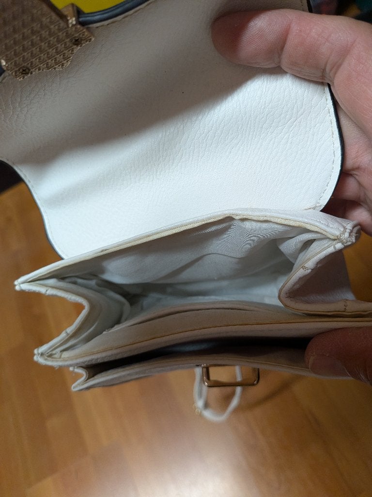 Schoudertas, Ophalen of Verzenden, Zo goed als nieuw, Wit, Overige merken