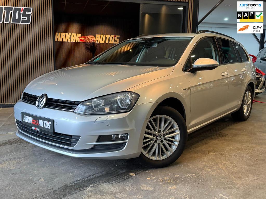 Volkswagen Golf Variant Tsi 105pk Cup Edition | Trekhaak | B, Auto's, Voorwielaandrijving, Euro 5, Stof, Gebruikt