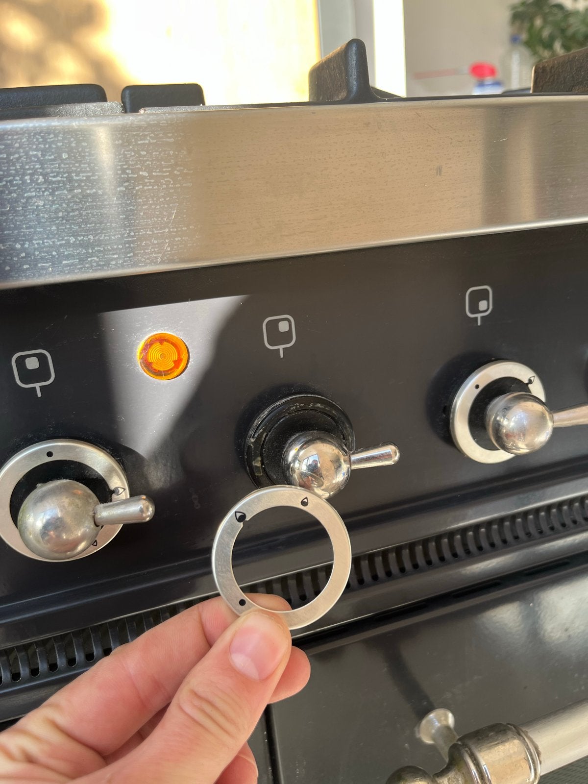 Boretti Ilve gasfornuis met twee ovens  - Gebruikt, Ophalen, Gebruikt, 60 cm of meer, Gas