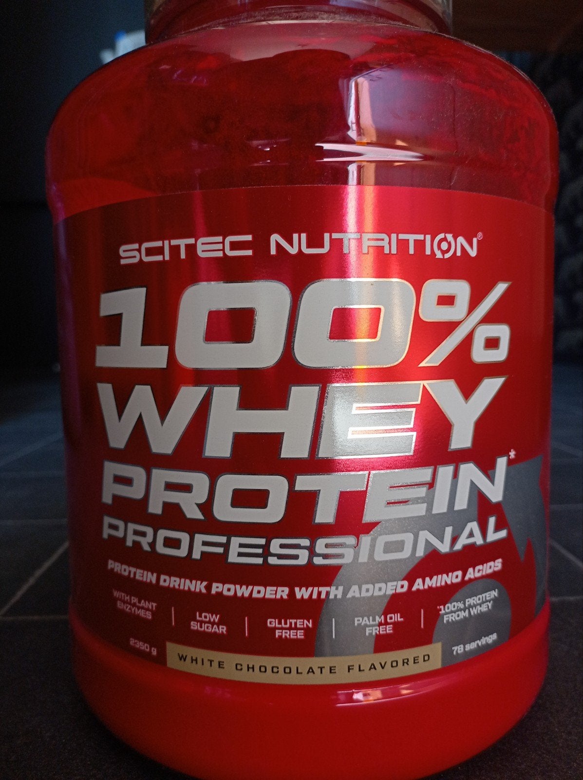 Scitec Nutrition 100% Whey Protein Professional: 2350g, Ophalen of Verzenden, Nieuw, Overige typen