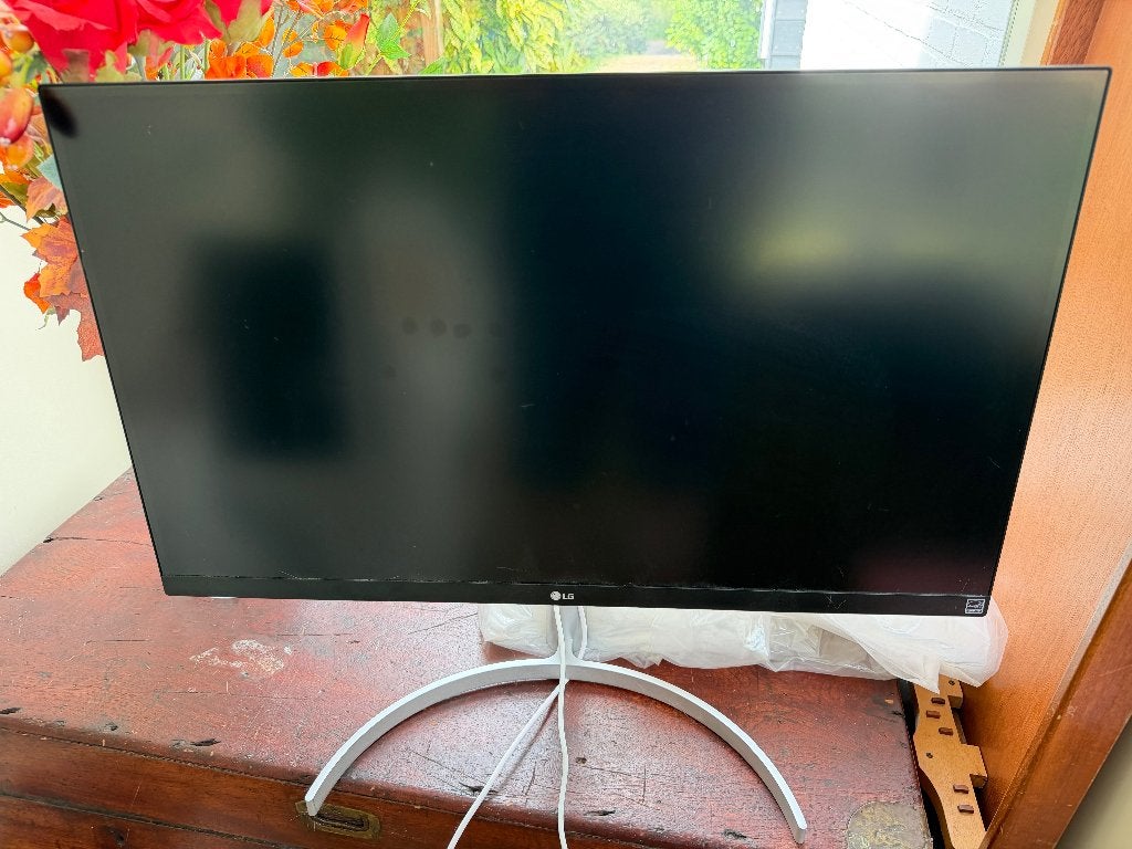 LG LCD 27-inch 4k Monitor 27UK650 (wit), Computers en Software, Monitoren, Gebruikt, Ophalen of Verzenden, Ultra HD (4K), Lg