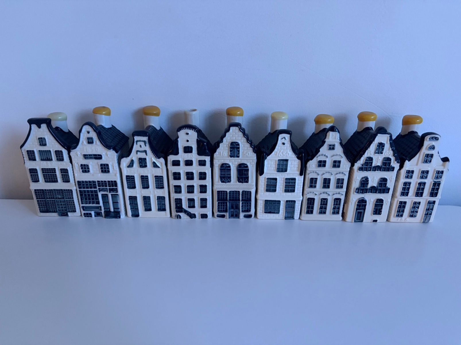 KLM huisjes nummer 11,12,13,14,15,16,17,18,19 Bols ZGAN!!!, Ophalen of Verzenden, Zo goed als nieuw, 1 t/m 20, Gevuld