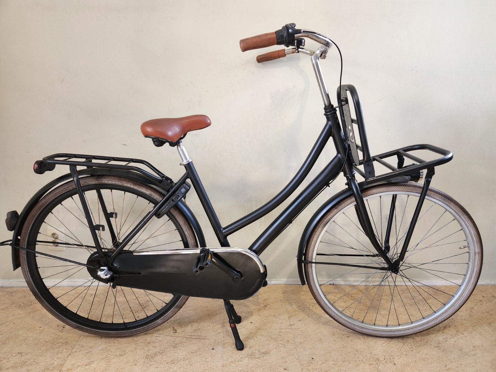 Spirit Cargo omafiets damesfiets 28inch 3v frame 50cm, Overige merken, Terugtraprem, Gebruikt, (Extra) lage instap