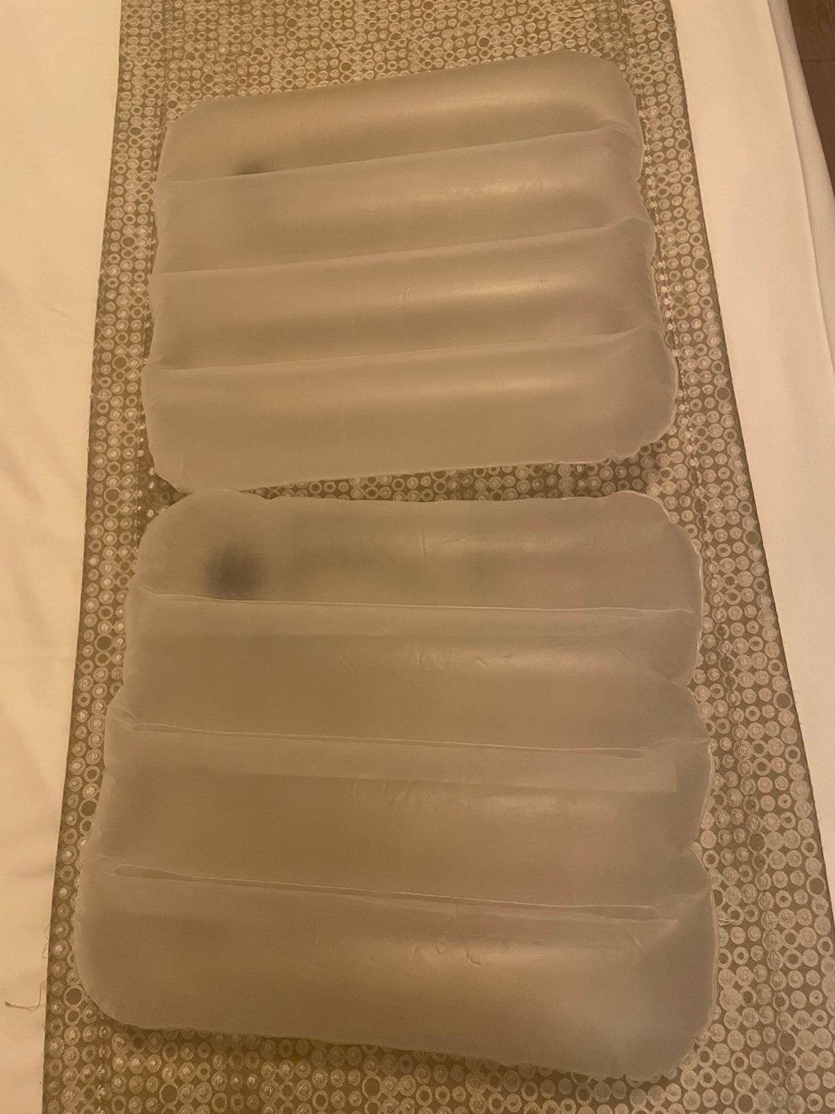 Deryan AirTraveller vliegtuigbedje - grijs (1x gebruikt), Ophalen of Verzenden, Gebruikt