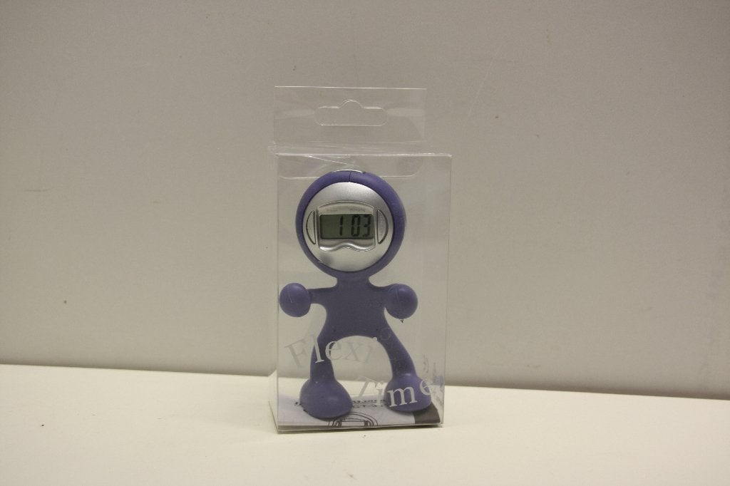 Flexi alarmklok blauw. Nieuw in doos., Ophalen of Verzenden, Nieuw