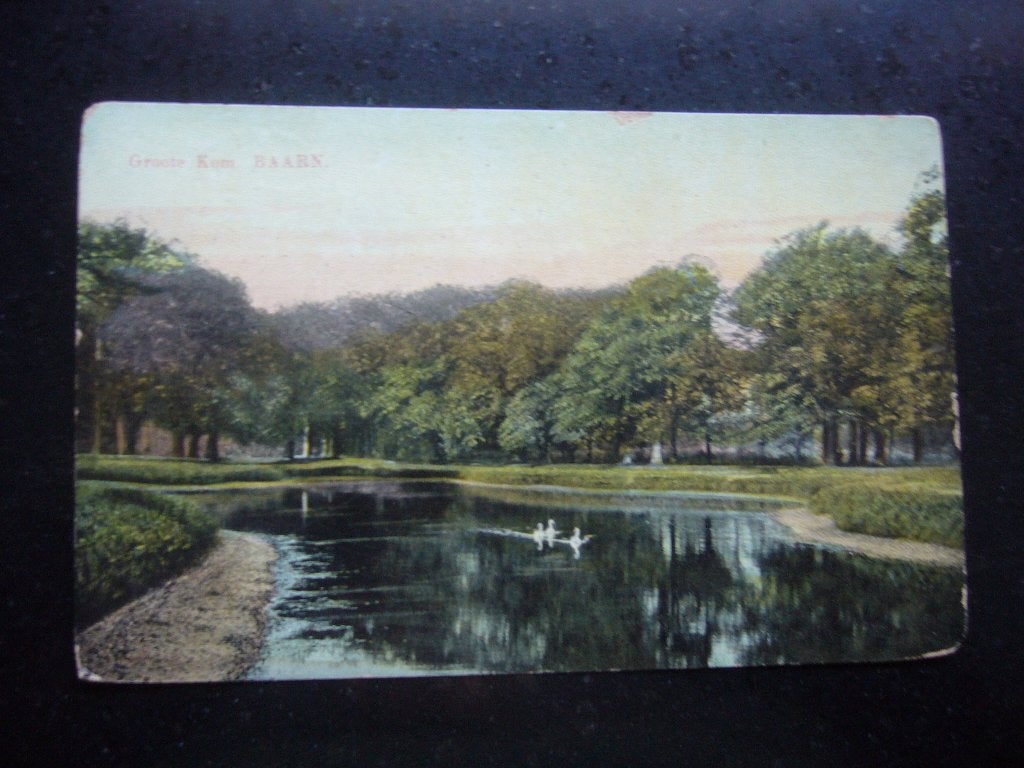 BAARN  =  GROOTE KOM BRIEFKAART 1919, Verzamelen, Ophalen of Verzenden, Voor 1920, Gelopen, Utrecht