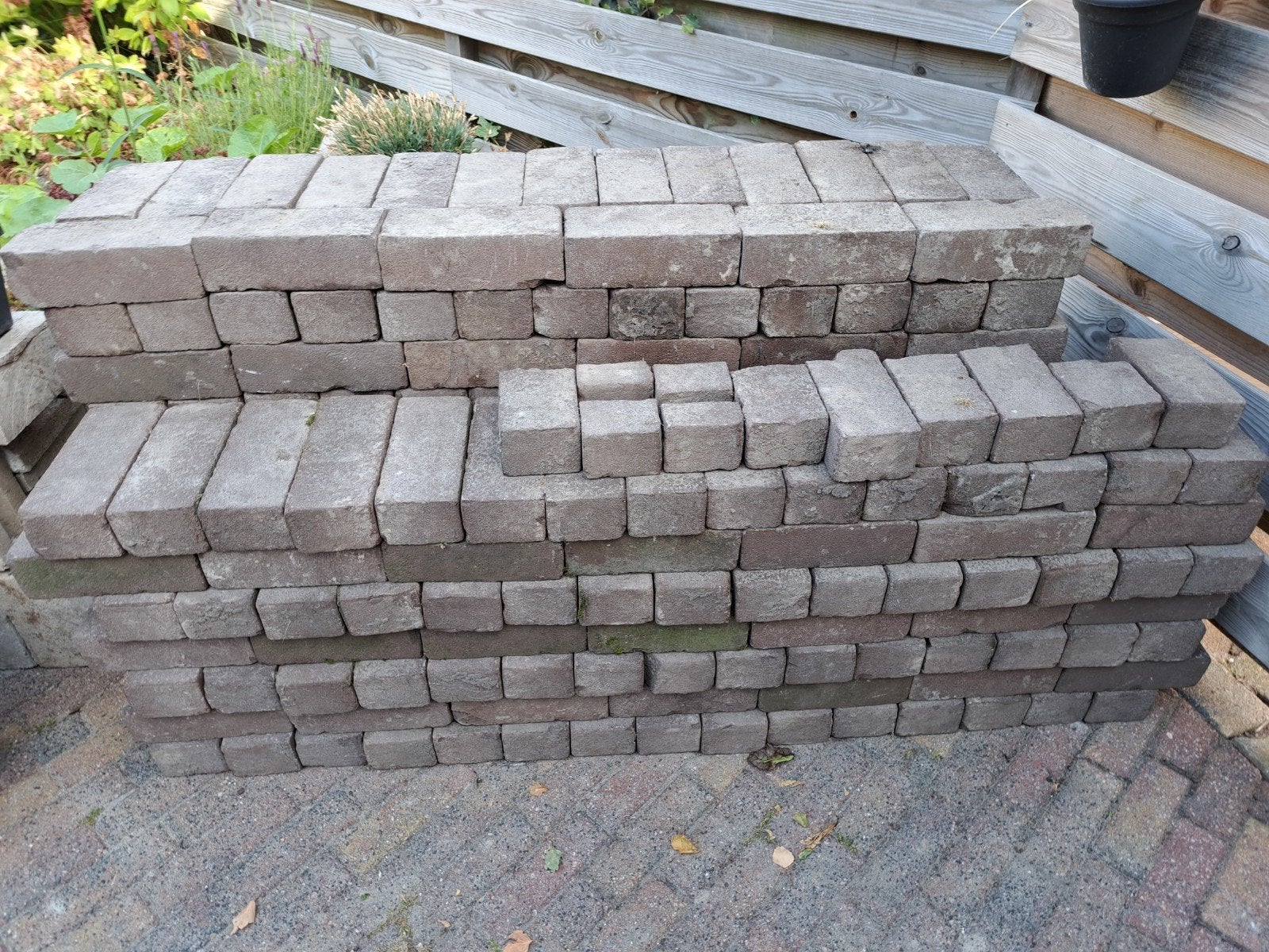 Partij gratis klinkers, Ophalen, Gebruikt, 5 tot 10 m², Klinkers