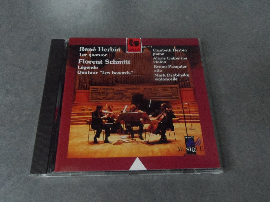 René Herbin, Florent Schmitt, Elizabeth Herbin ........ - CD, Verzenden, Modernisme tot heden, Gebruikt, Overige typen
