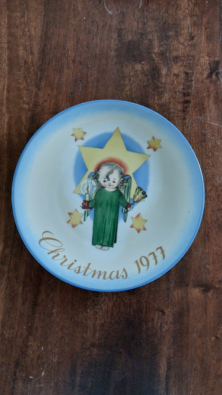 Hummel kerstbord, Verzamelen, Efteling, Ophalen of Verzenden, Zo goed als nieuw