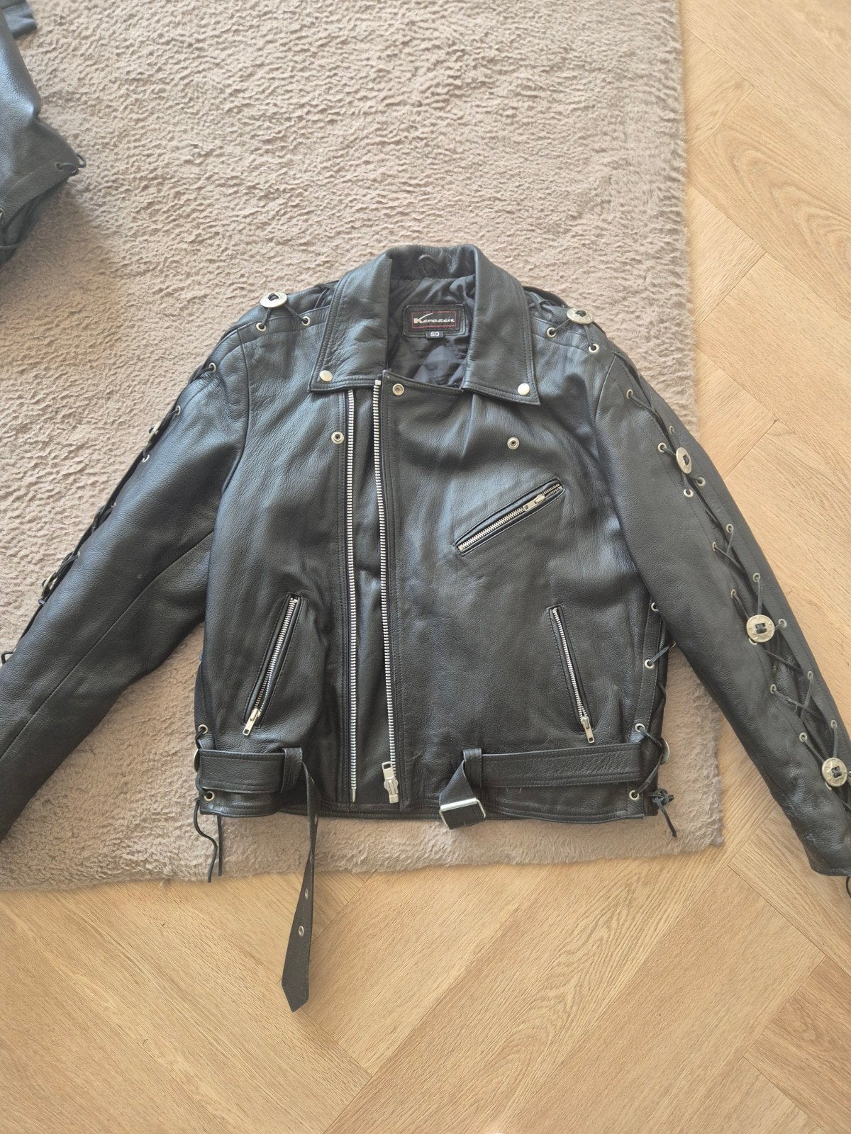 Kerozen Leren Motorpak - Jas en Broek, Ophalen, Combipak, Dames, Kerozen