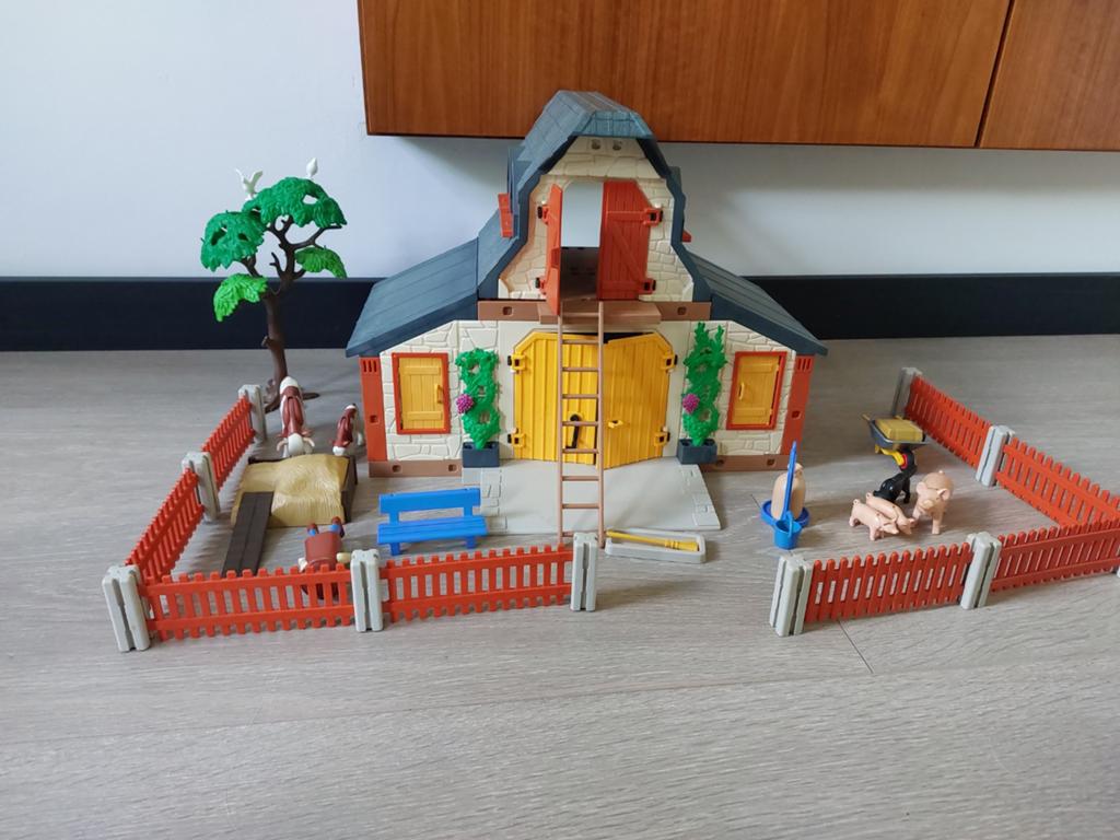 Playmobil Boerderij met Dieren en Accessoires, Kinderen en Baby's, Speelgoed | Playmobil, Ophalen of Verzenden, Gebruikt, Complete set