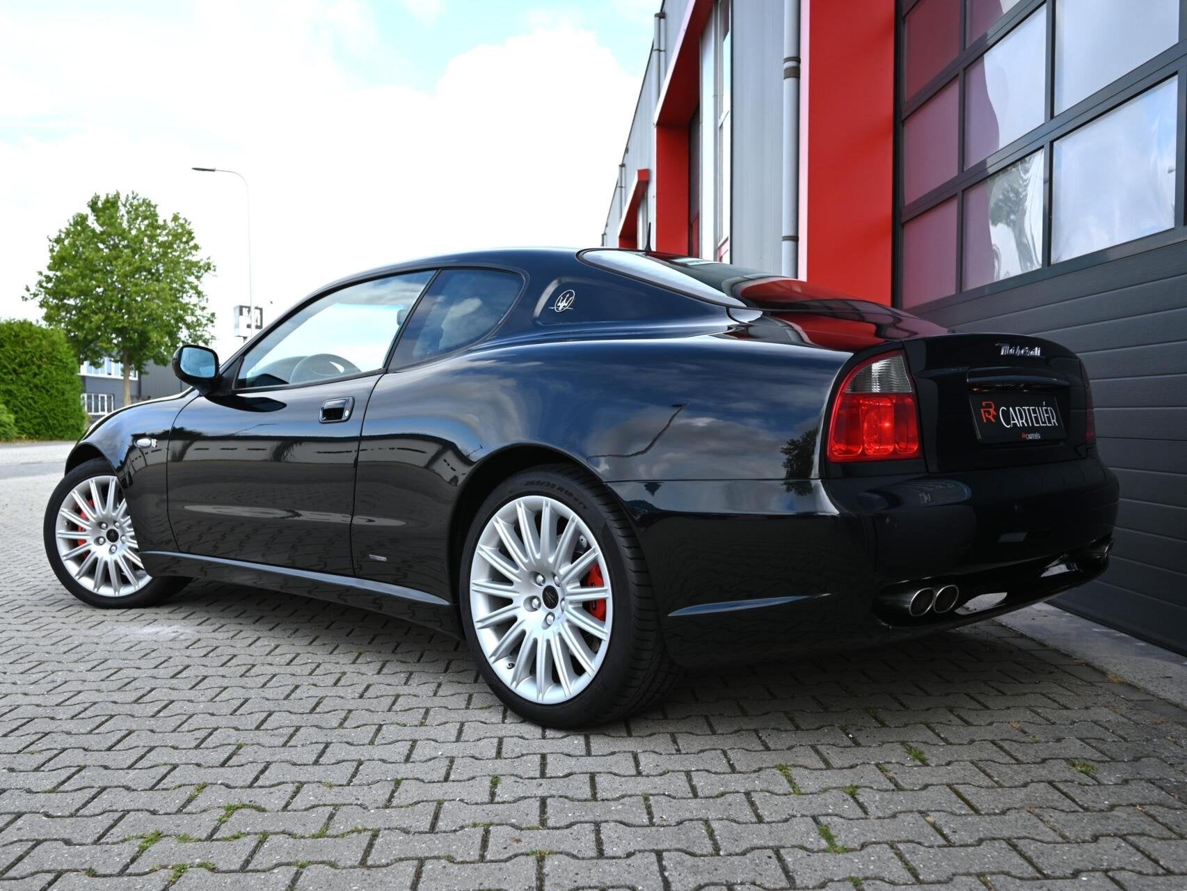 Maserati 4200 GT V8 Cambiocorsa | Nero Pastello | F1 | NAP |, Auto's, Automaat, Gebruikt, 4 stoelen, Zwart
