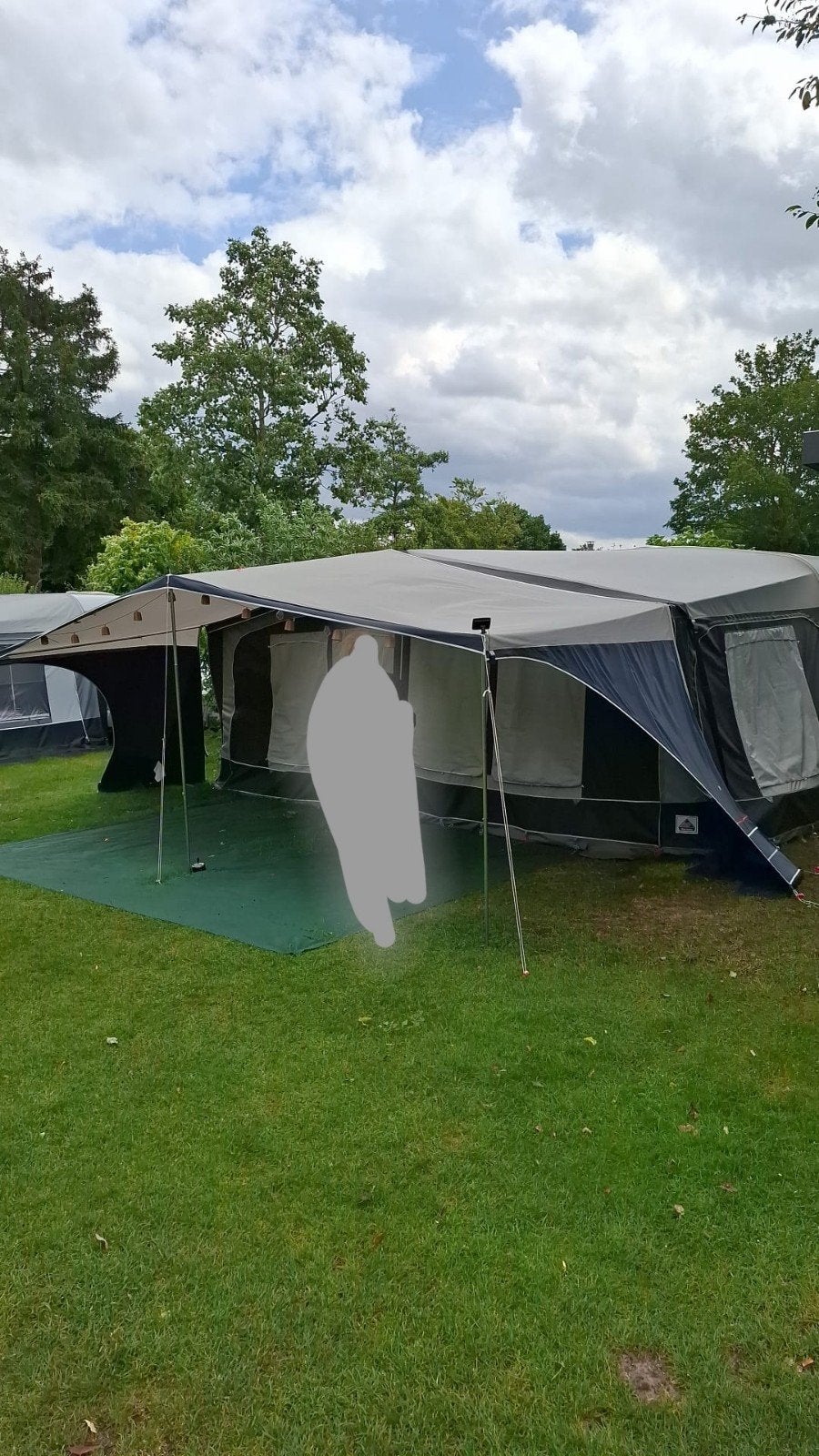 Dorema garda 240 de luxe, Caravans en Kamperen, Ophalen of Verzenden, Gebruikt, Polyester, Overige merken