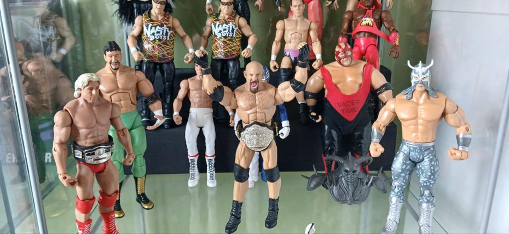 Grote collectie WWE WCW actiefiguren, Ophalen of Verzenden, Zo goed als nieuw