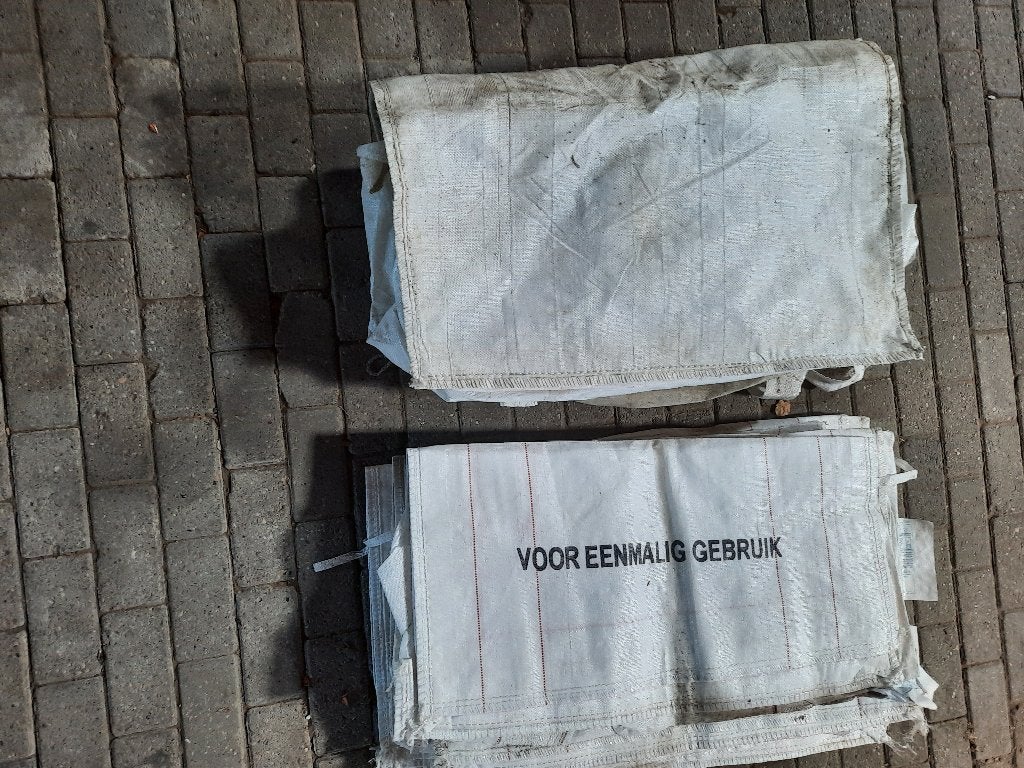 12 lege bigbags, Ophalen, 100 cm of meer, Opvouwbaar, 60 cm of meer