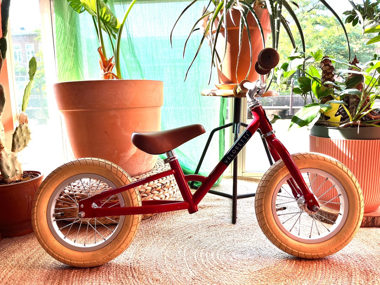 Veloretti Mini loopfiets rood, Ophalen, Gebruikt, Minder dan 16 inch