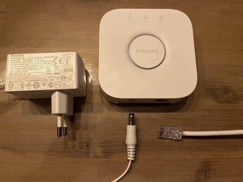 Philips Hue Bridge v2 (in goede staat), Ophalen of Verzenden, Gebruikt