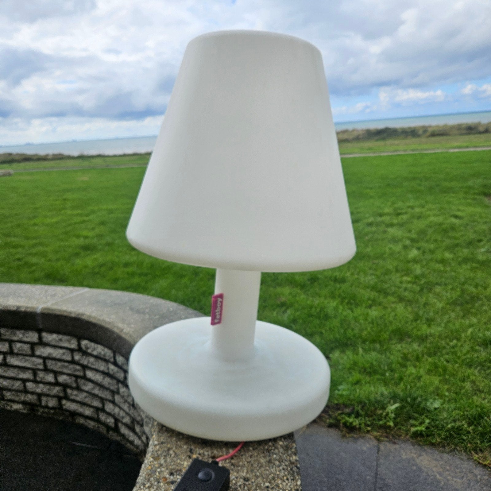 Fatboy Edison the Grand vloerlamp - 90 cm hoog, Ophalen, Gebruikt, Kunststof, Wit