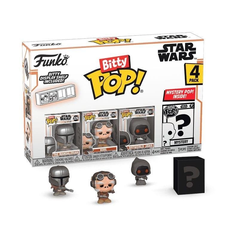 Star Wars: Mandalorian Bitty POP! Vinyl Figure 4-Pack Mandal, Heo GmbH, Nieuw, Ophalen of Verzenden, Info@heogmbh.de