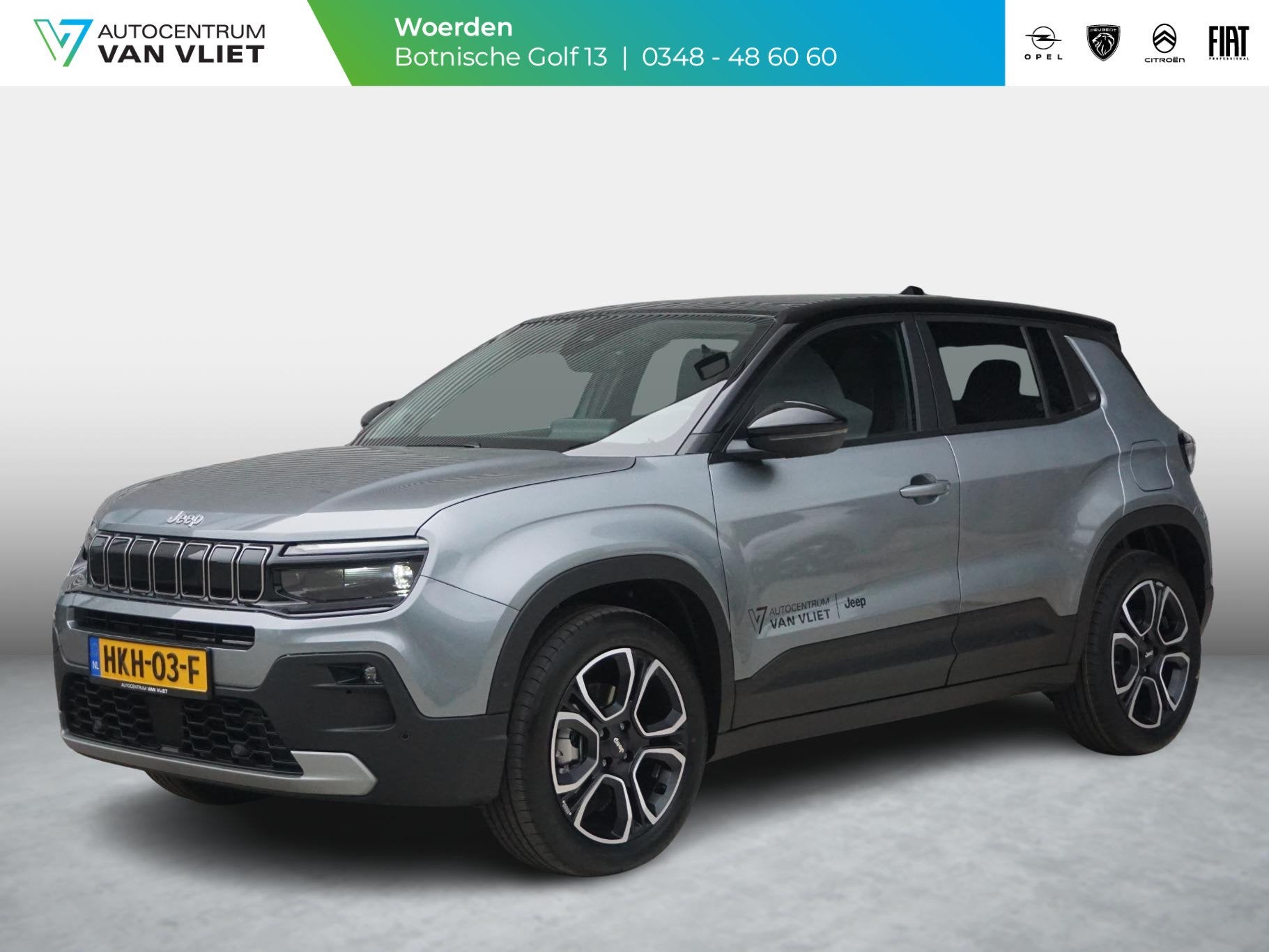 Jeep Avenger 1.2 e-Hybrid Summit, Auto's, Jeep, Stof, 1199 cc, 620 kg, Origineel Nederlands