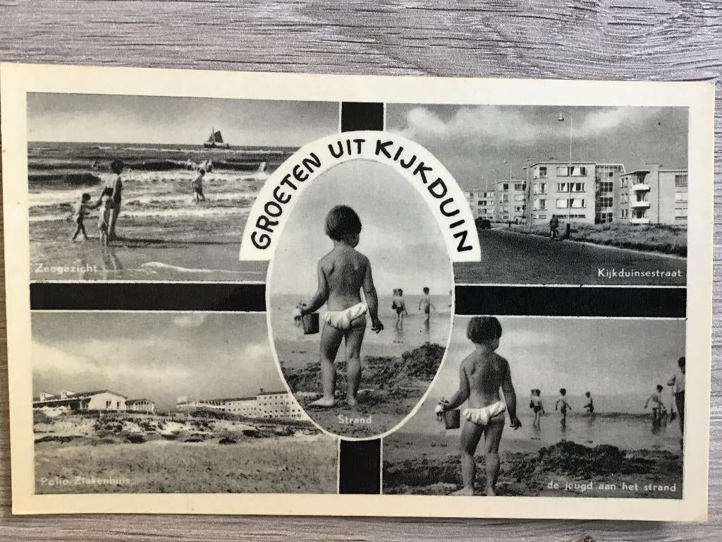 Kijkduin Groeten uit 1973, Ophalen of Verzenden, 1960 tot 1980, Ongelopen, Zuid-Holland