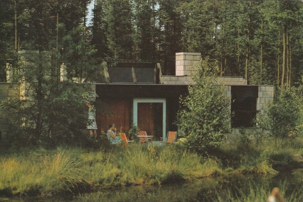 AMERICA Het Meerdal Bungalowpark Sporthuis Centrum, Verzenden, 1960 tot 1980, Gelopen, Limburg