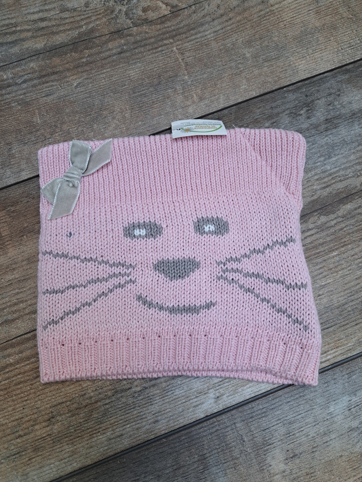 Nieuwe roze muts met oortjes 1 tot 3 jaar, Ophalen of Verzenden, Nieuw, Meisje, Muts