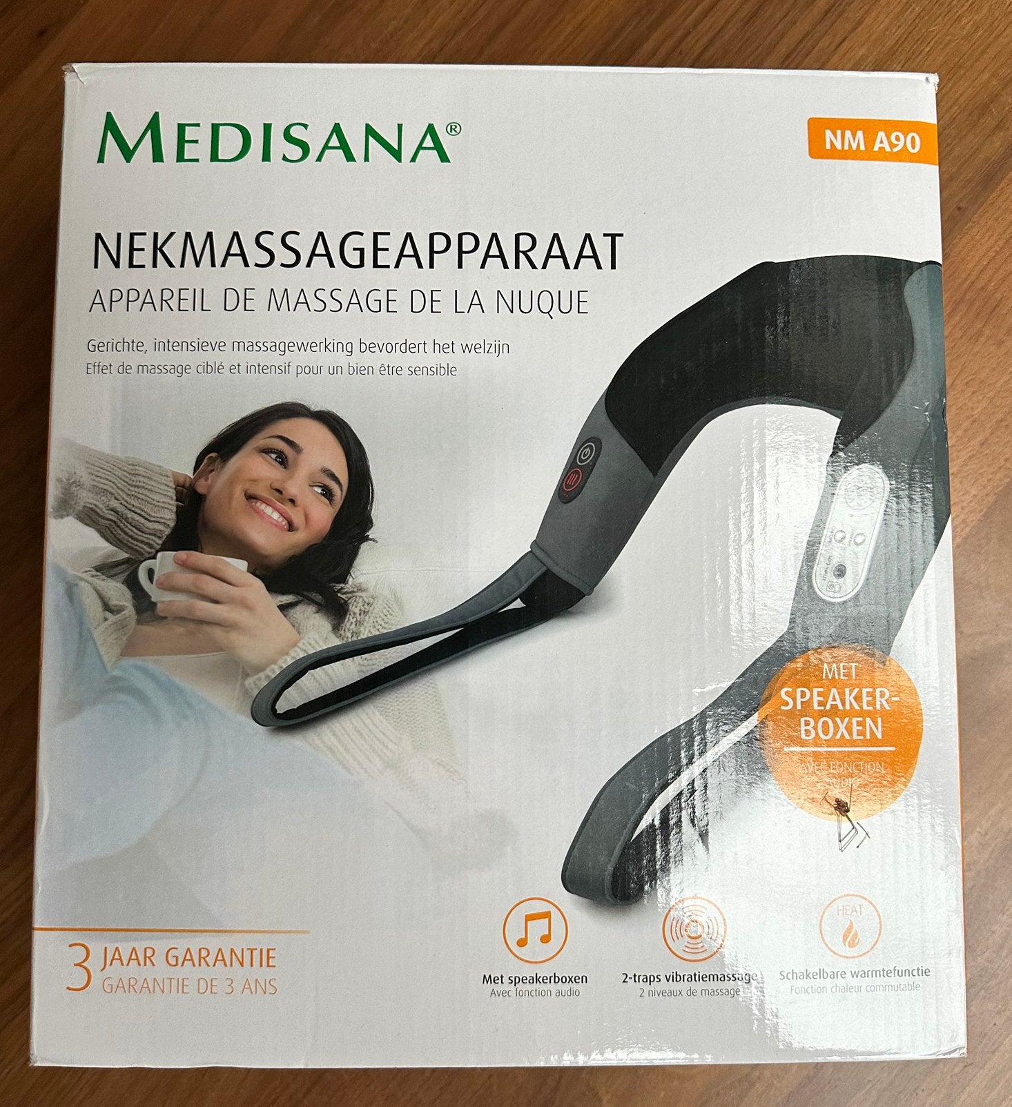 Nieuw in doos Medisana nek massage apparaat, Sport en Fitness, Ophalen of Verzenden, Nieuw, Apparaat