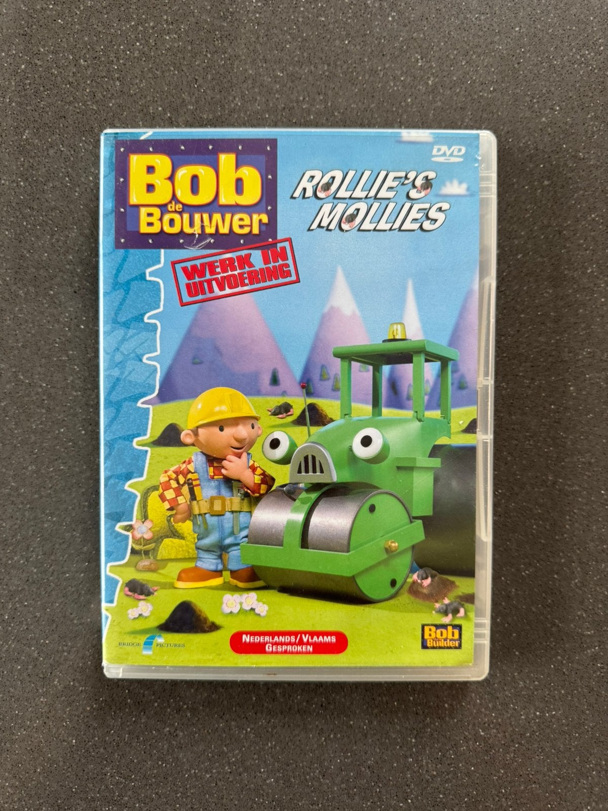 Bob de Bouwer: Rollie's Mollies (DVD), Cd's en Dvd's, Dvd's | Kinderen en Jeugd, Gebruikt, Educatief, Alle leeftijden, Ophalen of Verzenden