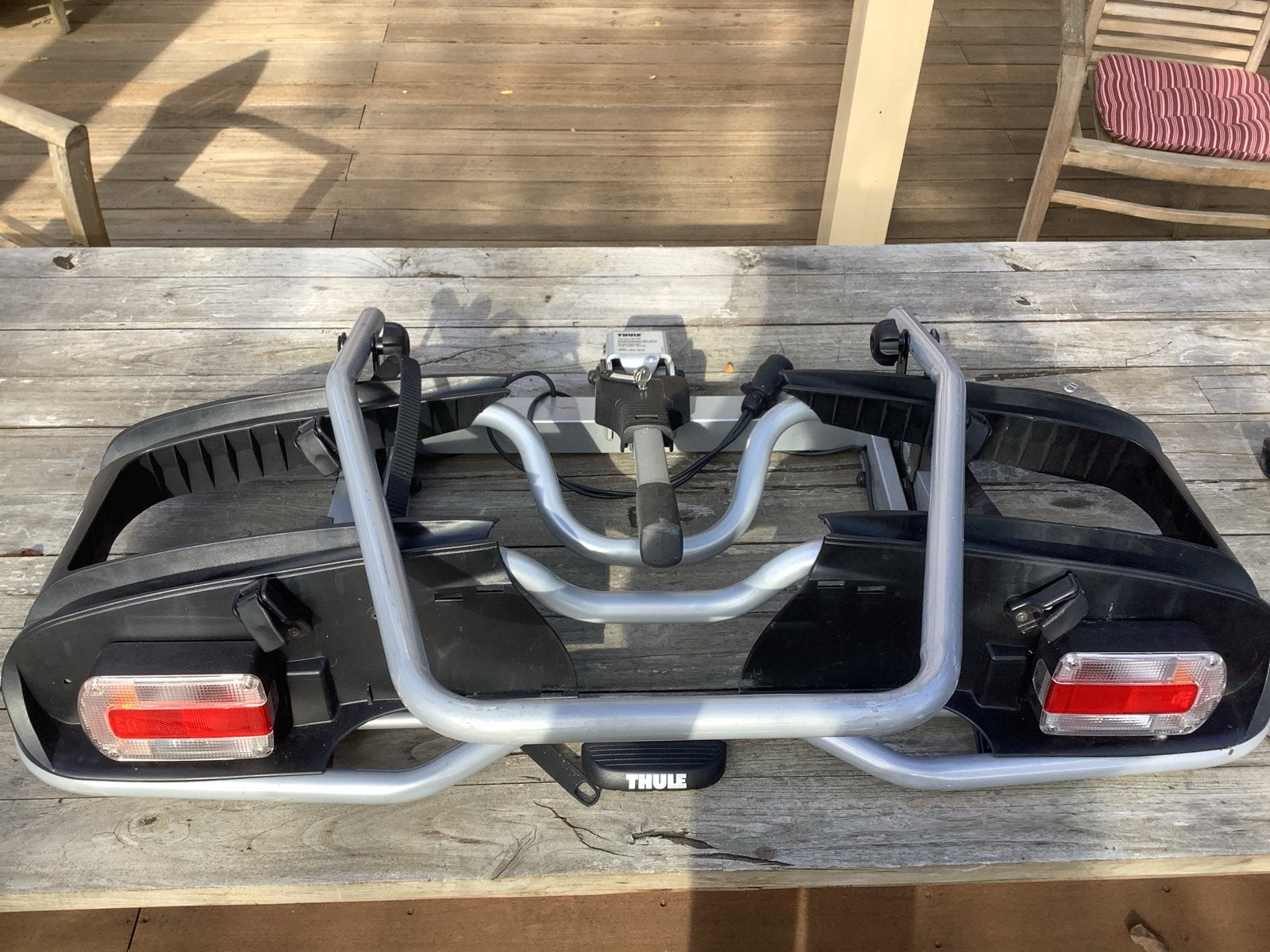 Thule EuroPower 916 fietsendrager voor 2 elektrische fietsen, Auto diversen, Ophalen, Gebruikt, 2 fietsen, Trekhaakdrager