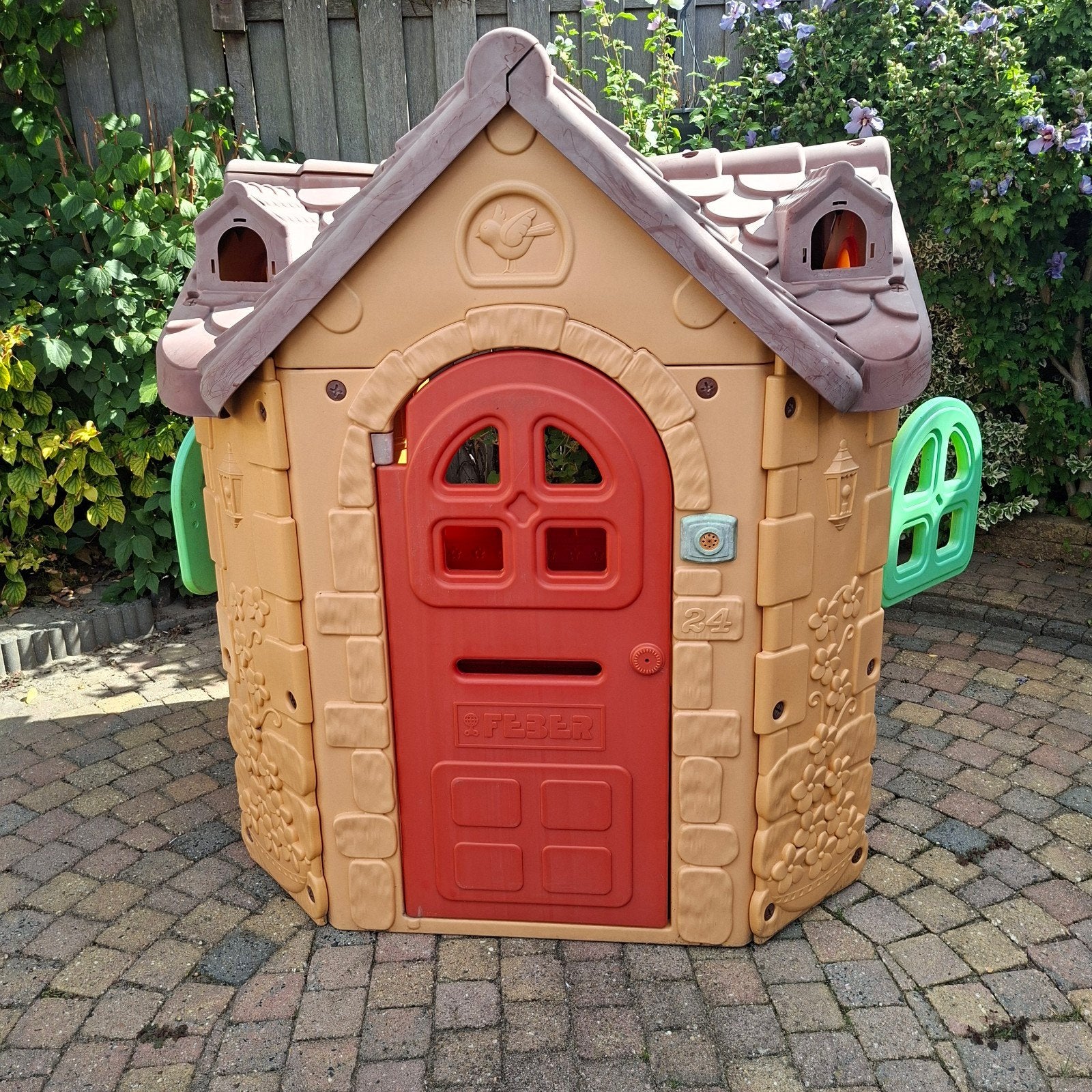 Speelhuis / tuinhuis Feber, Ophalen, Gebruikt, Kunststof