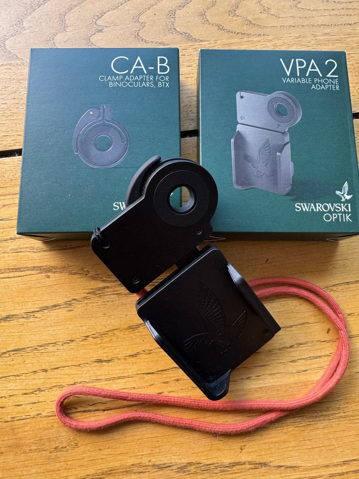 Swarovski Optik VPA 2 en CA-B Adapter voor Verrekijkers, Overige merken, Overige typen, Ophalen of Verzenden, Nieuw