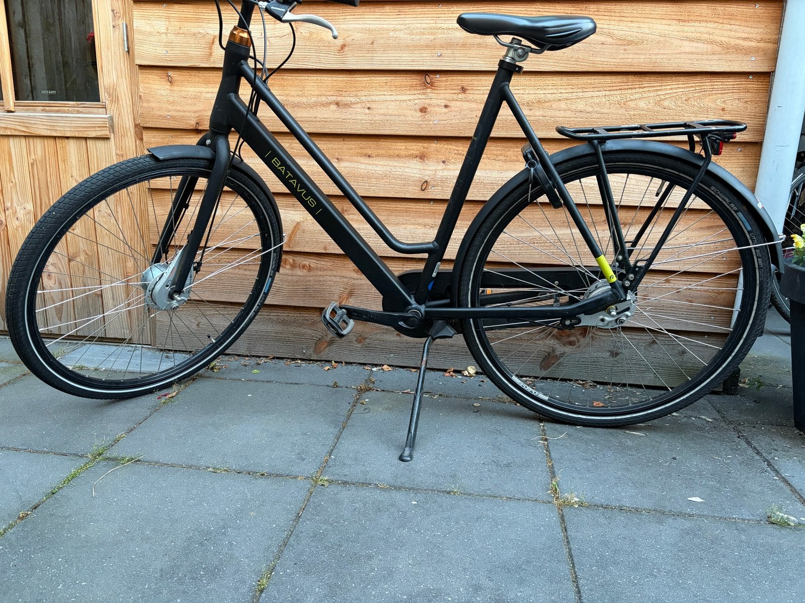 Batavus Fonk Damesfiets, Fietsen en Brommers, Ophalen, Velgrem, Batavus, Zo goed als nieuw