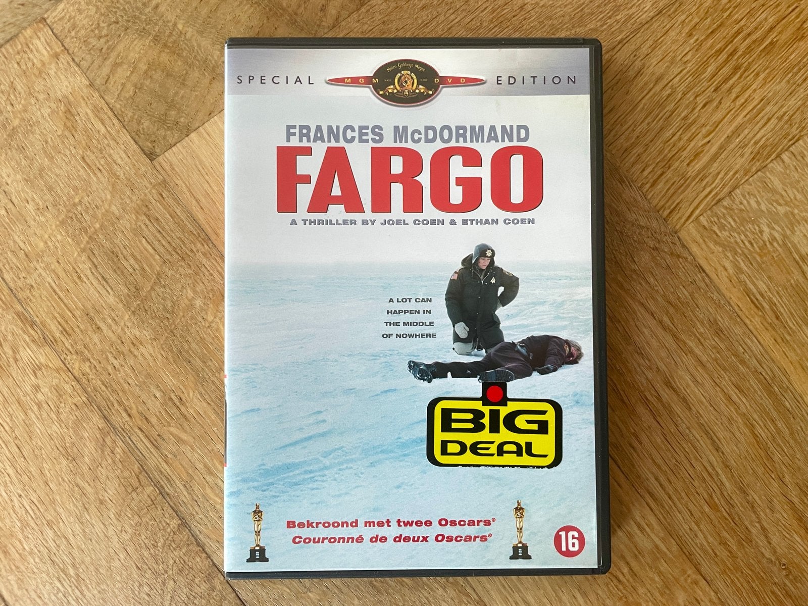 Fargo (1996) - Coen Brothers DVD (nette staat, met NL), Engels, Nederlands, Ophalen of Verzenden, Zo goed als nieuw