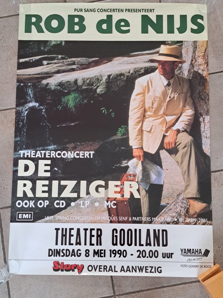 theater posters, Ophalen of Verzenden, Zo goed als nieuw, A1 t/m A3, Rechthoekig Staand