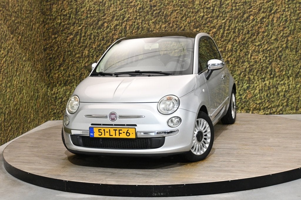 Fiat 500 1.2 Lounge Automaat | Airco | Carplay (bj 2010), Auto's, Fiat, Euro 5, Stof, Gebruikt, 1242 cc