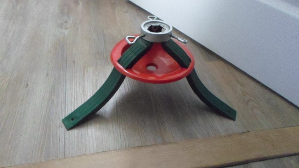 Kunstkerstboom Standaard vintage, Ophalen of Verzenden, Gebruikt