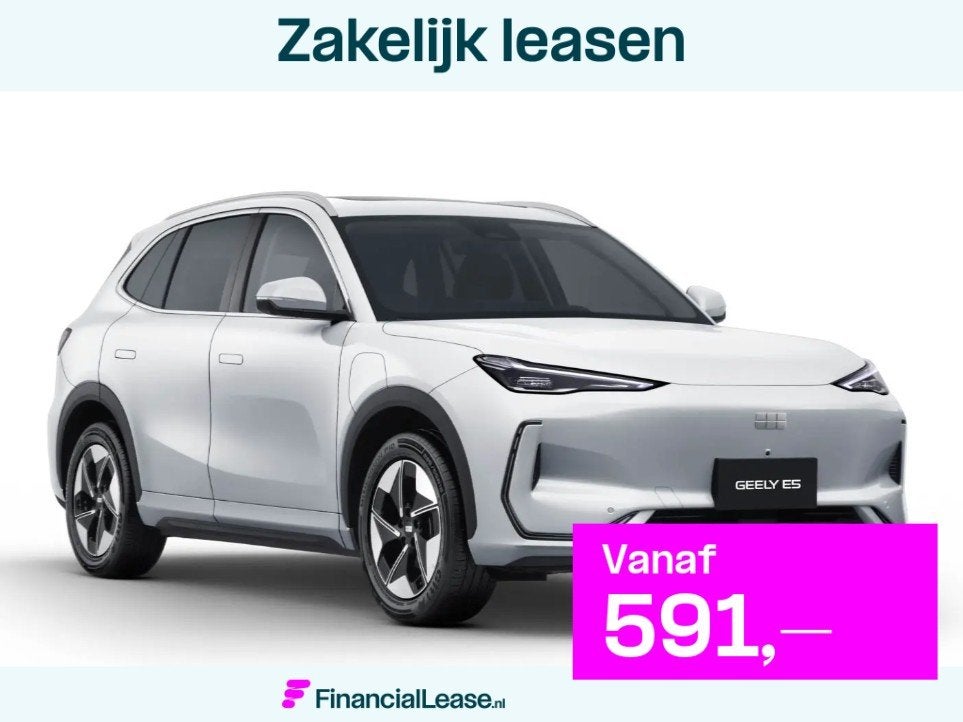 Geely E5 Max+ 68 kWh 218 PK | 450 Km bereik | Panoramadak |, 1790 kg, 218 pk, SUV of Terreinwagen, Lease