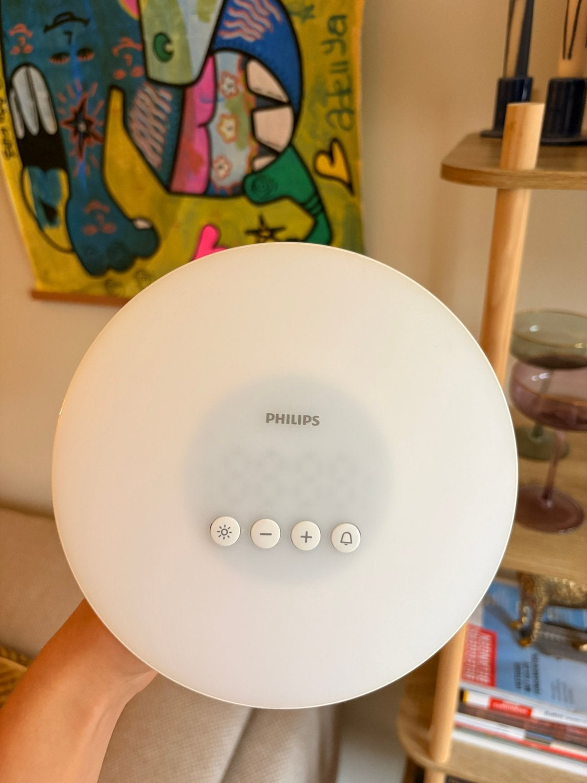 Philips wake up light wekker HF3500, Ophalen, Zo goed als nieuw