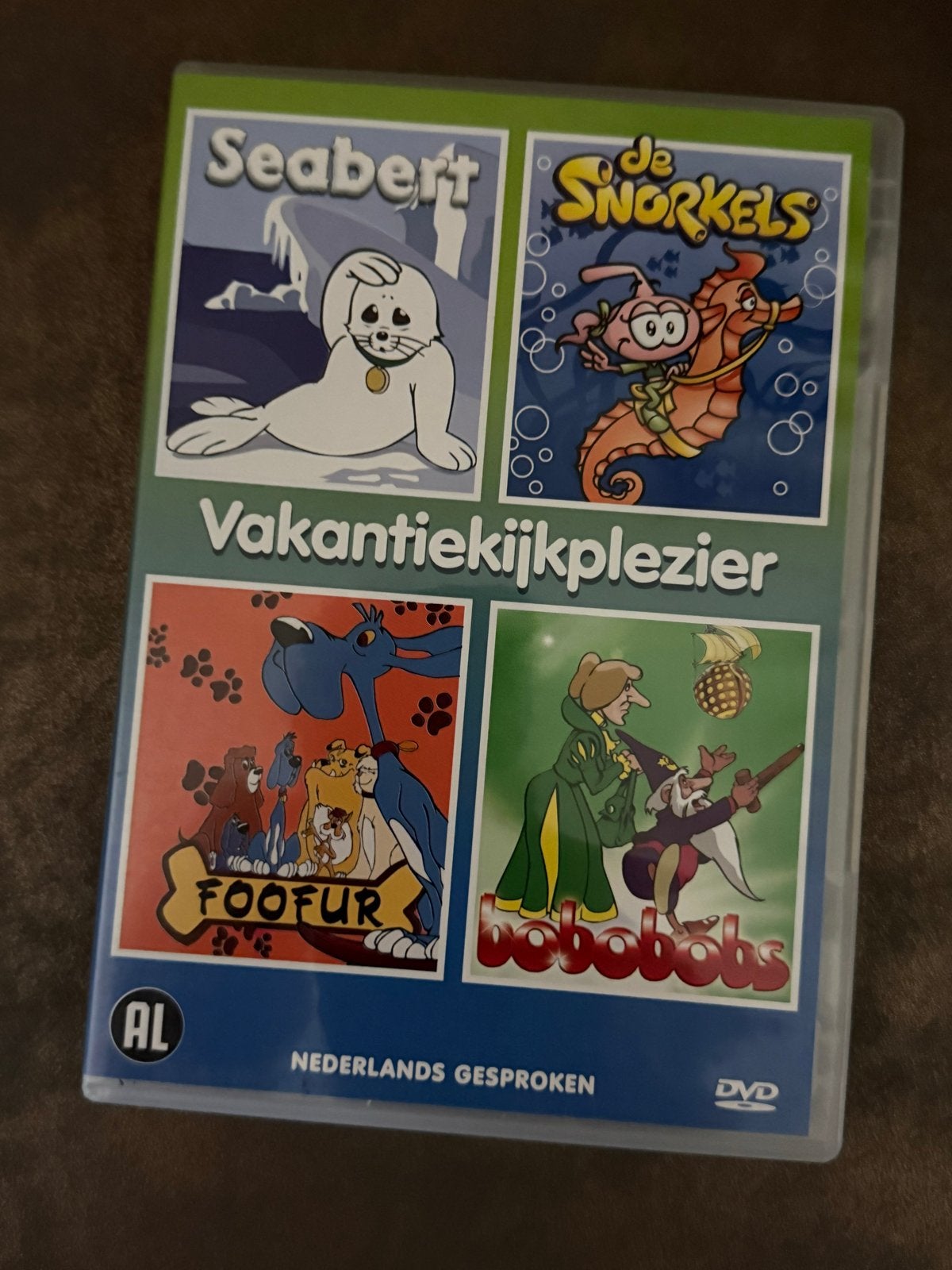 Vakantiekijkplezier DVD: Seabert, Snorkels, Foofur, Bobobobs, Gebruikt, Animatie, Alle leeftijden, Tv-serie