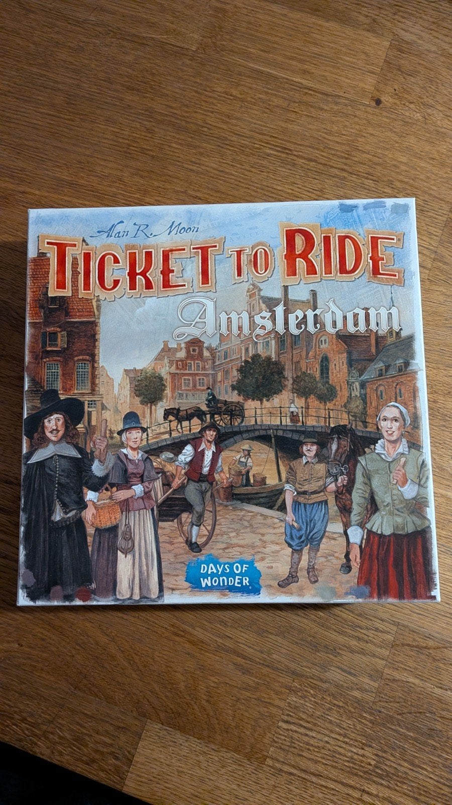 Ticket to Ride Amsterdam - Nieuw, Een of twee spelers, Ophalen of Verzenden, Nieuw, Days of Wonder