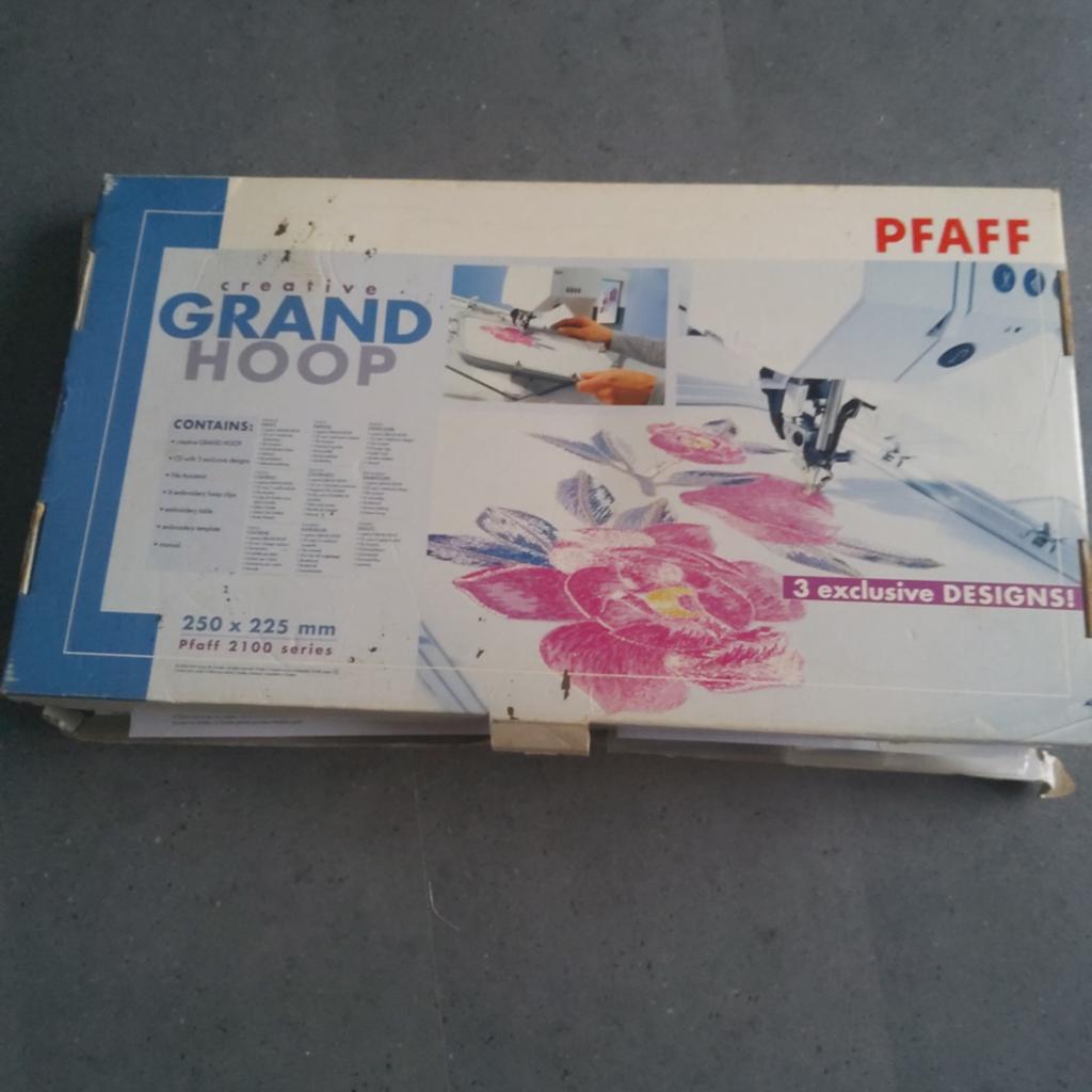 Grand hoop pfaff, Hobby en Vrije tijd, Naaimachines en Toebehoren, Ophalen of Verzenden, Zo goed als nieuw, Naaimachine, Pfaff
