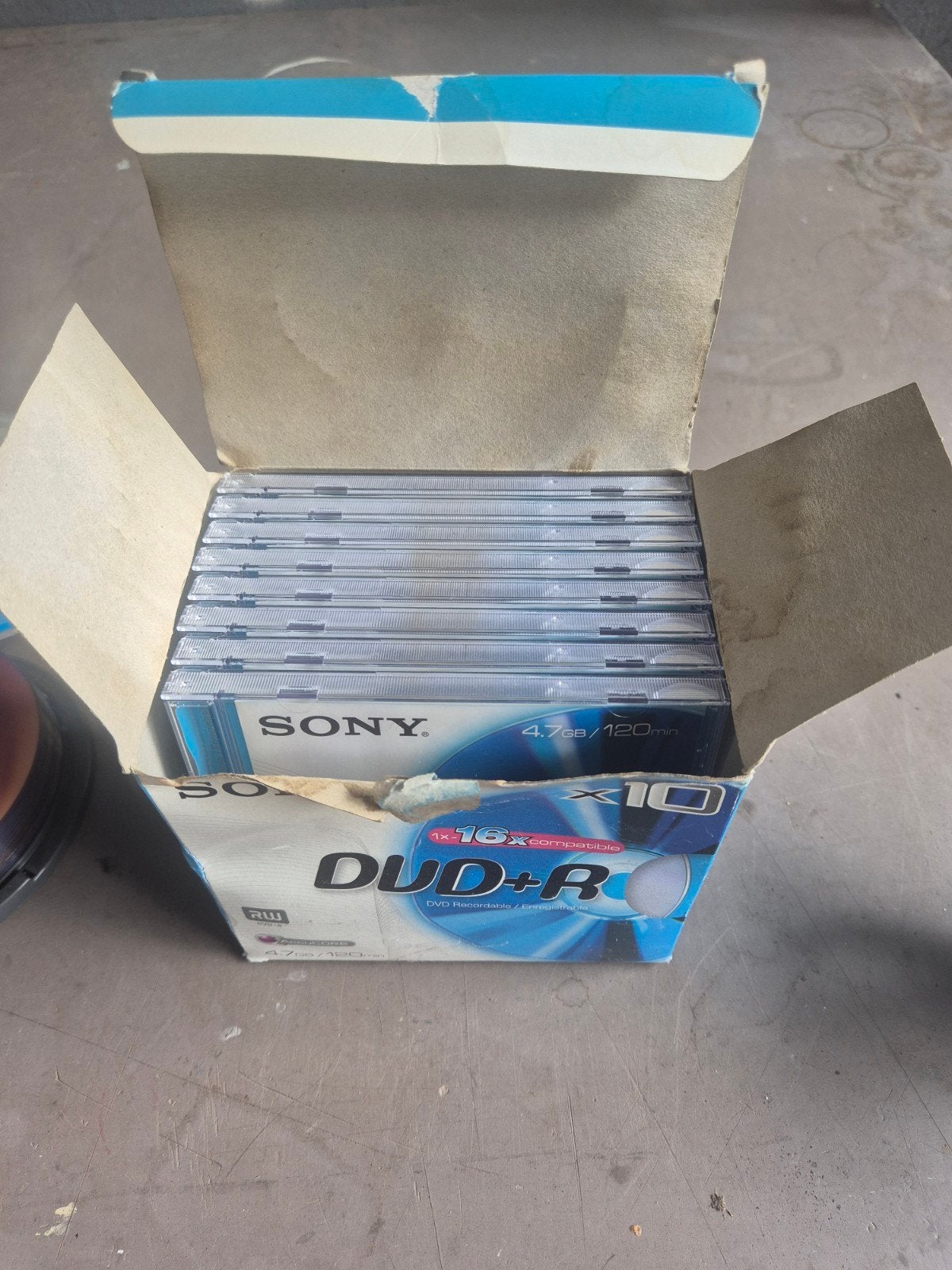 Diverse CD-R en DVD+R schijven - Sony en TDK, Op spindel, Cd, Nieuw, Ophalen of Verzenden