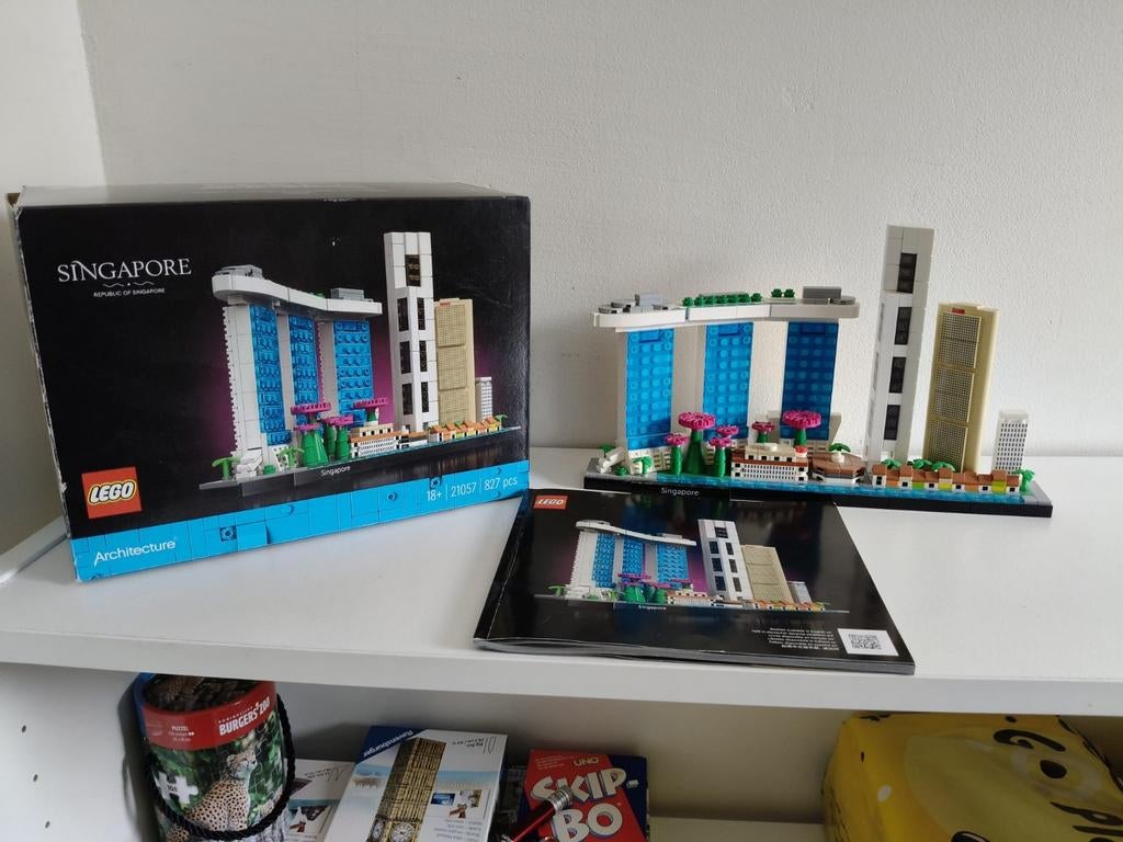 Lego architecture skyline, singapore, 21057, Compleet, Lego, Architecture, Ophalen of Verzenden