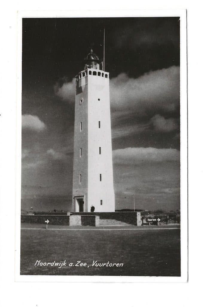 BF321-Noordwijk aan Zee,Vuurtoren, Verzenden, 1940 tot 1960, Gelopen, Zuid-Holland