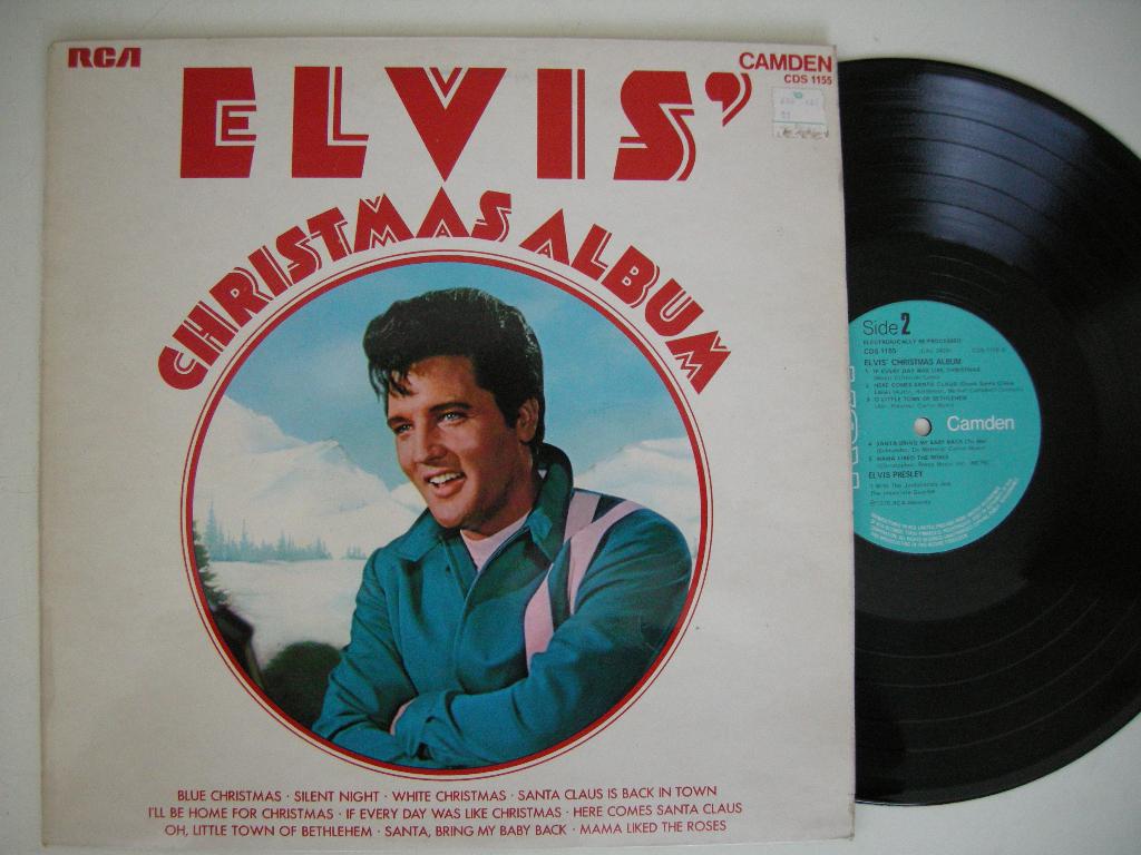Elvis Presley Christmas Album - LP vinyl zgan, Ophalen, Zo goed als nieuw, 12 inch